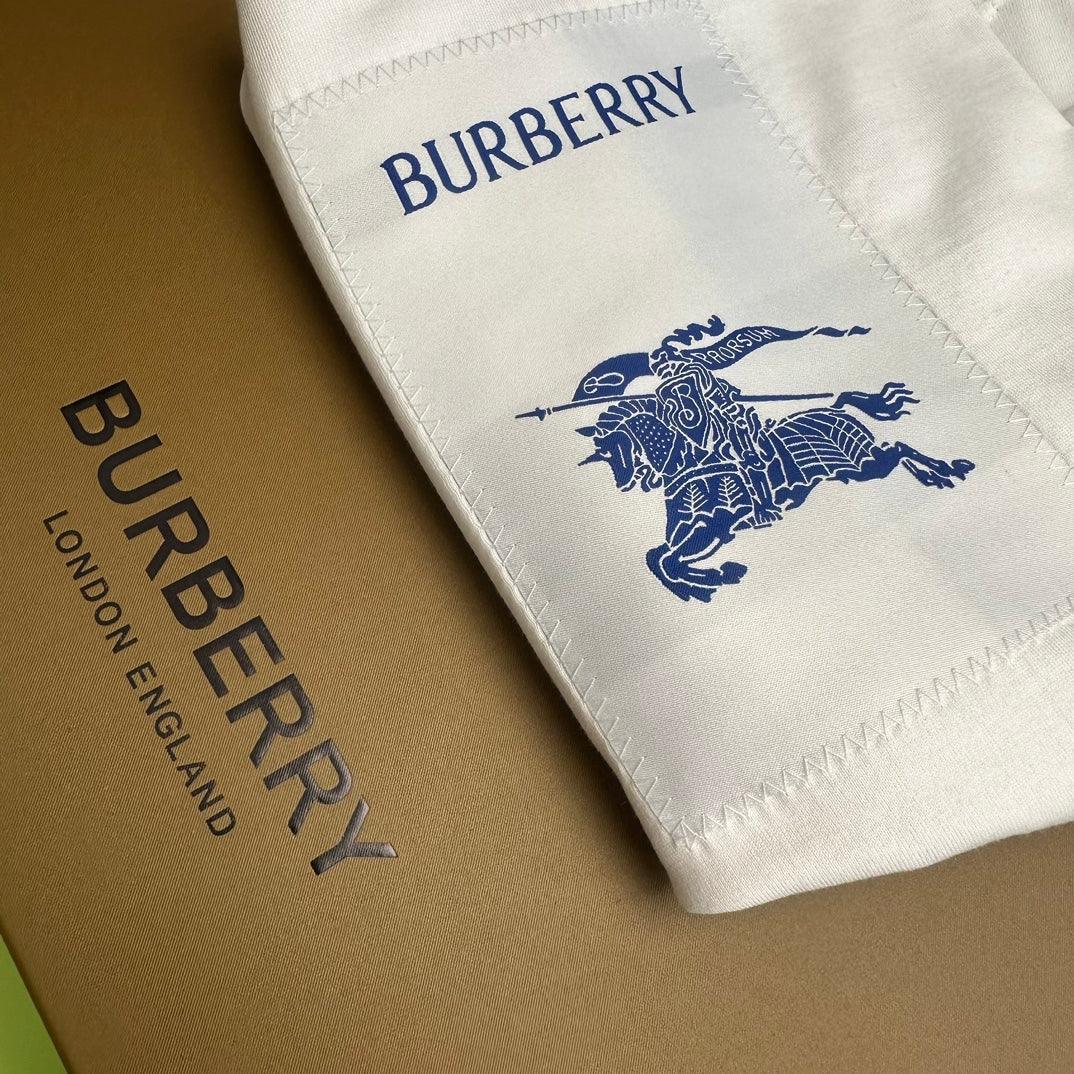 Burberry T-Shirt Without Collar 'White' - Banlieue91
