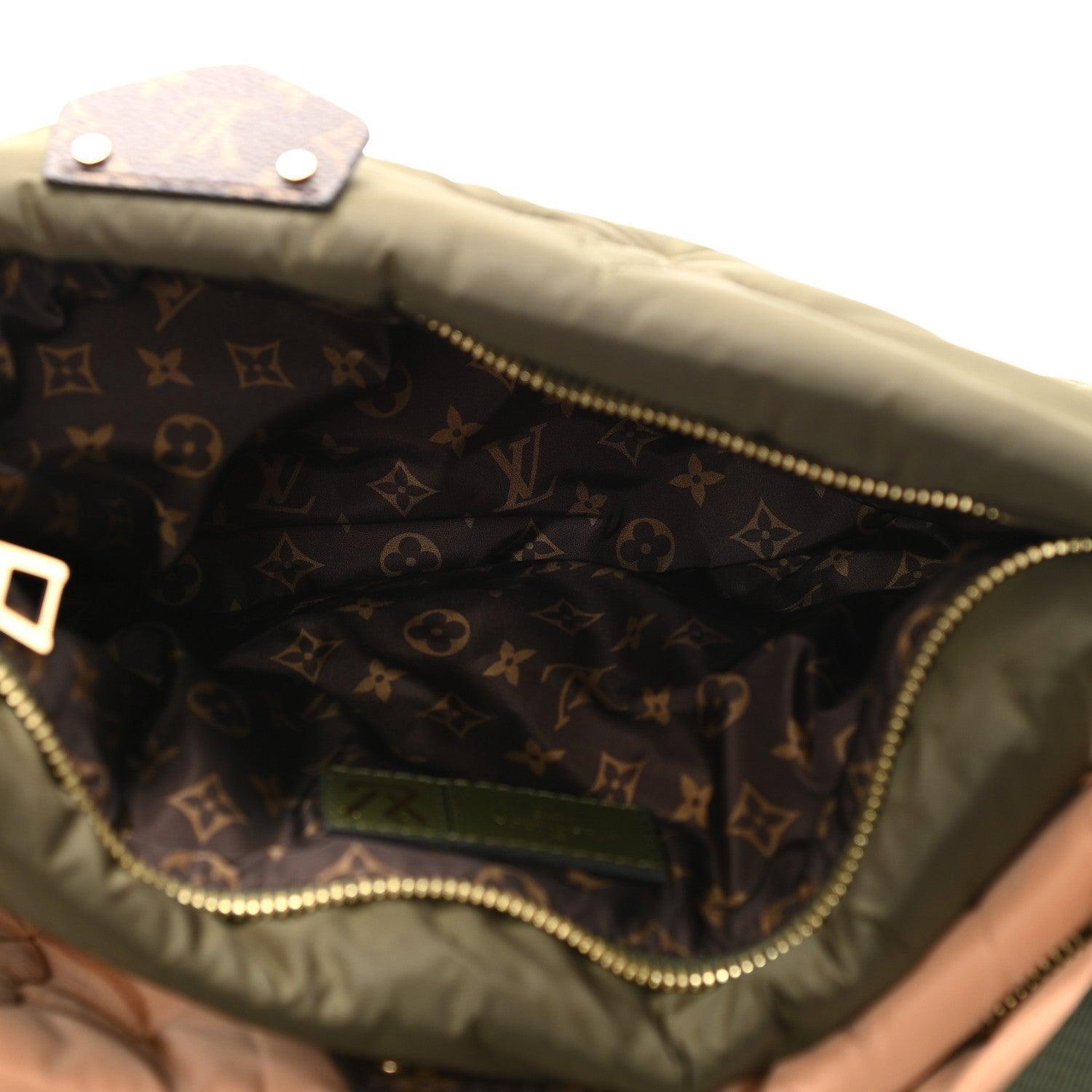 Louis Vuitton Econyl Monogram Pillow Maxi Multi Pochette Accessories Kaki Beige - Banlieue91