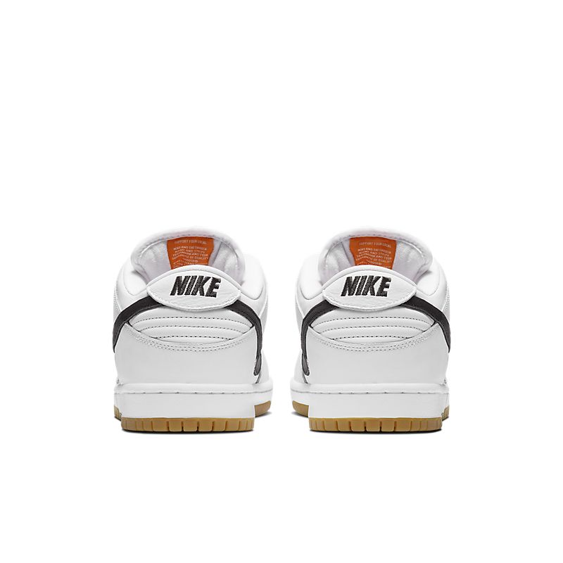 Nike SB Dunk Low Orange Label White Black