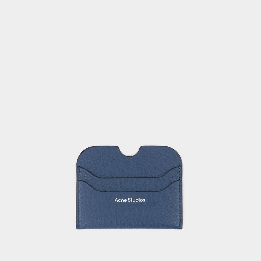 ACNE STUDIOS Mini Leather Card Holder for Men | Banlieue91