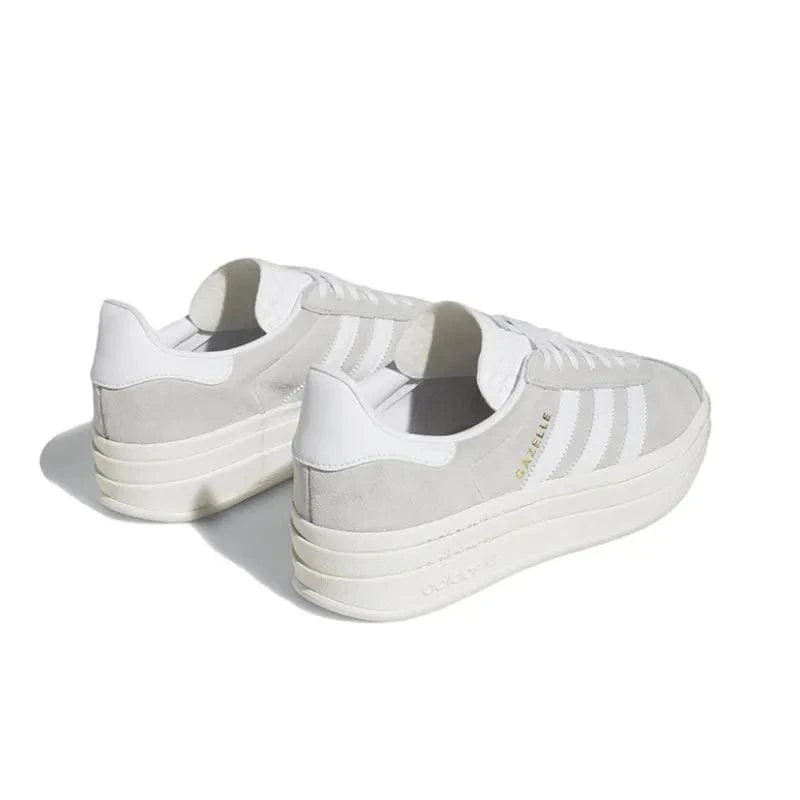 Adidas Gazelle Bold Grey White | Premium Suede Sneakers | Casual Comfort | Banlieue91