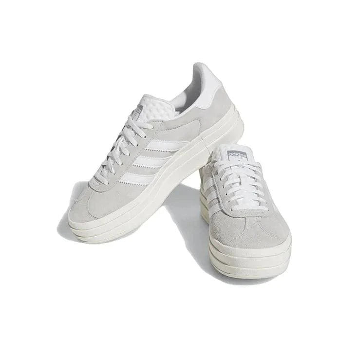 Adidas Gazelle Bold Grey White | Premium Suede Sneakers | Casual Comfort | Banlieue91