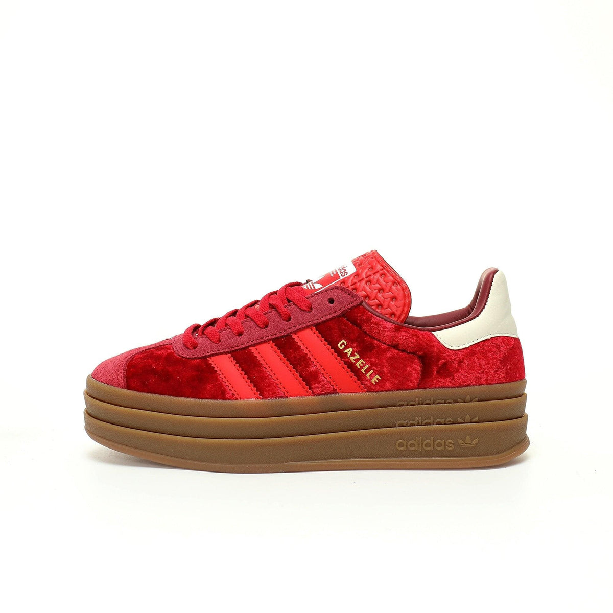 Adidas Originals Gazelle Bold 'Bright Red Velvet' | Banlieue91