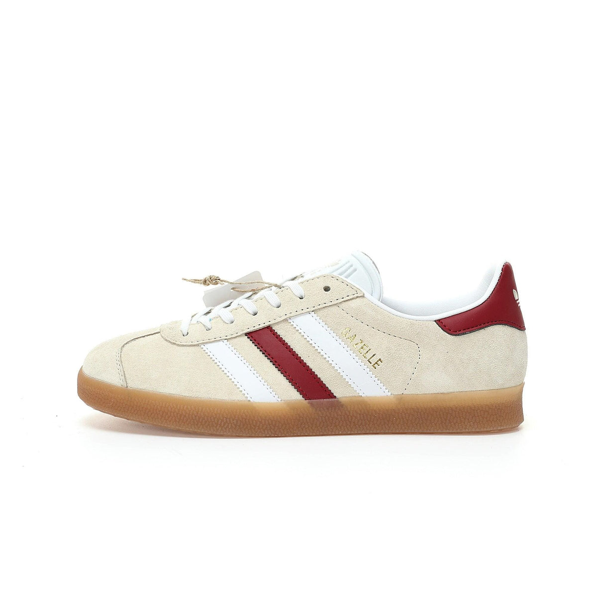 Adidas Originals Gazelle Indoor 'Aluminum Collegiate Burgundy' | Banlieue91
