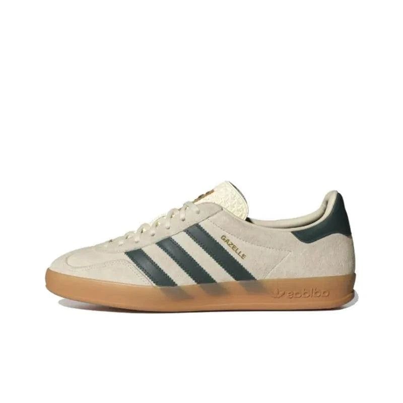 Adidas Originals Gazelle Indoor 'Cream White Collegiate Green Gum' | Banlieue91