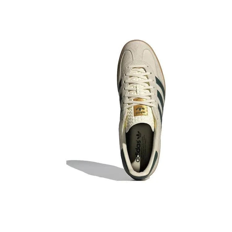 Adidas Originals Gazelle Indoor 'Cream White Collegiate Green Gum' | Banlieue91