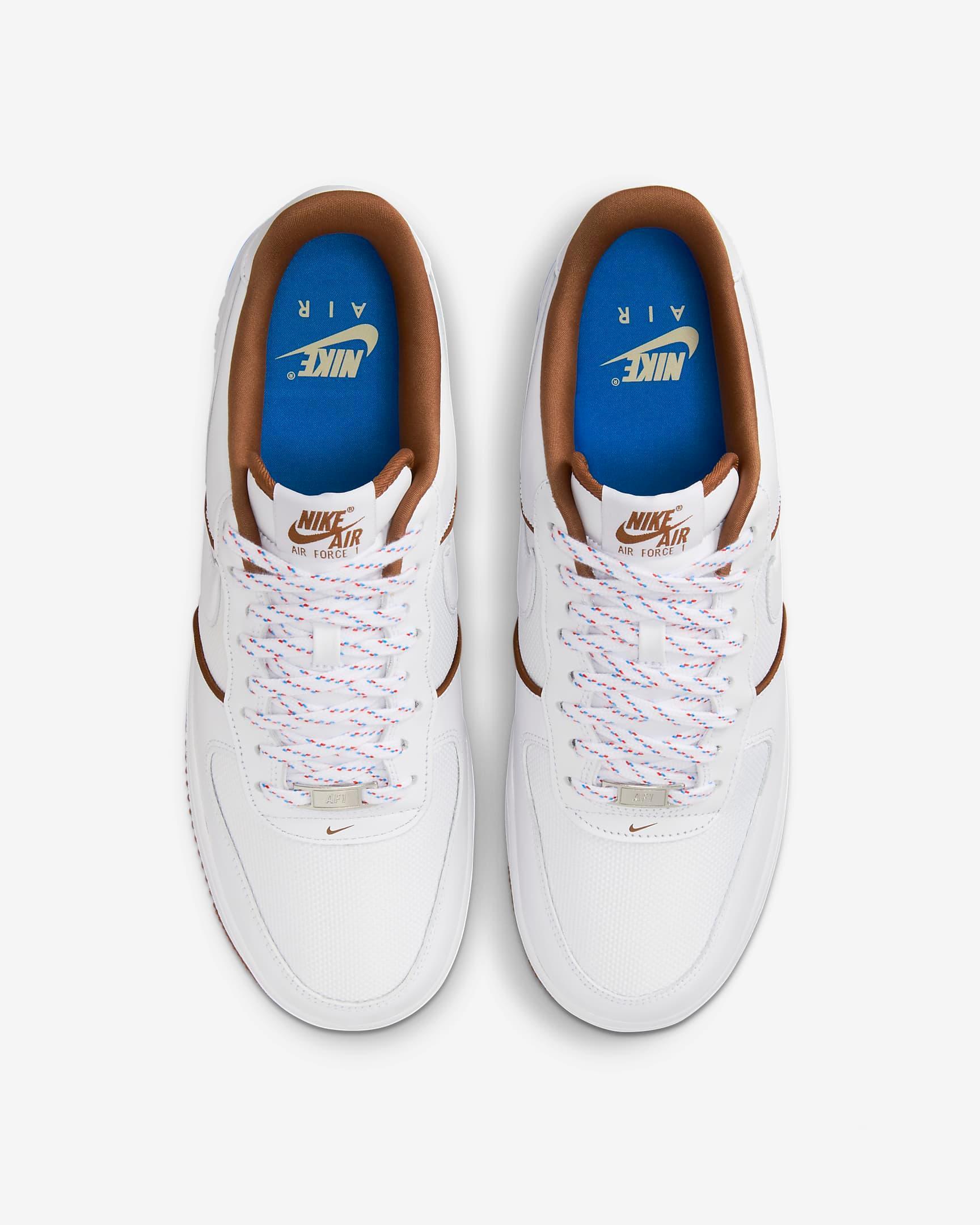 Nike Air Force 1 Low '07 'White Light British Tan' - Banlieue91