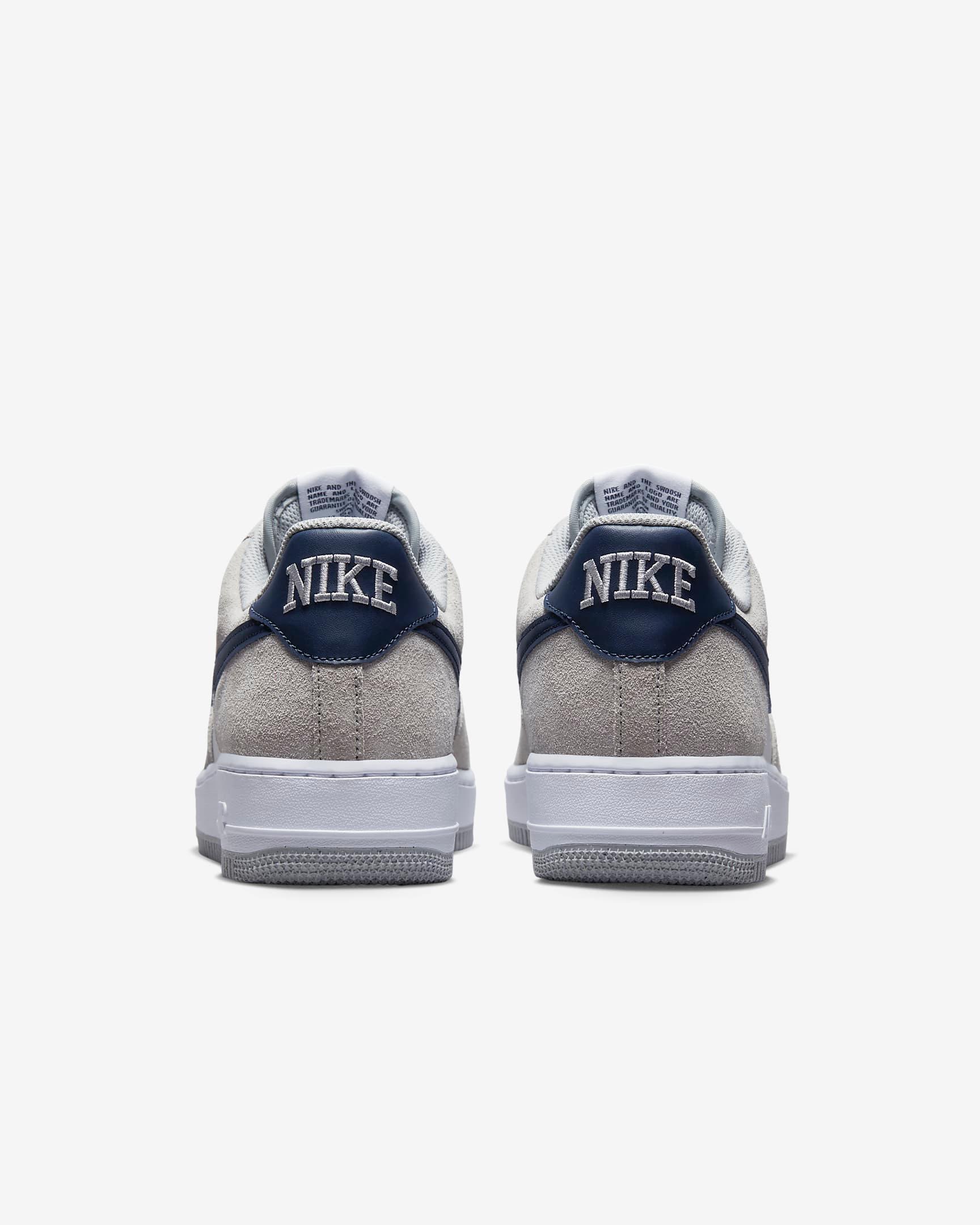 Nike Air Force 1 Low '07 'Light Smoke Grey Midnight Navy' - Banlieue91