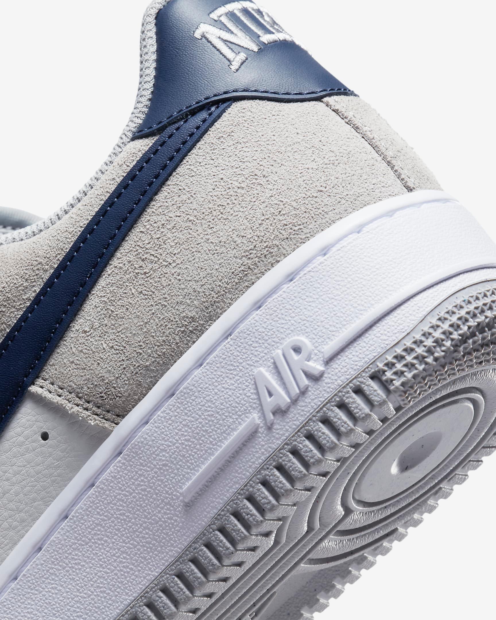 Nike Air Force 1 Low '07 'Light Smoke Grey Midnight Navy' - Banlieue91
