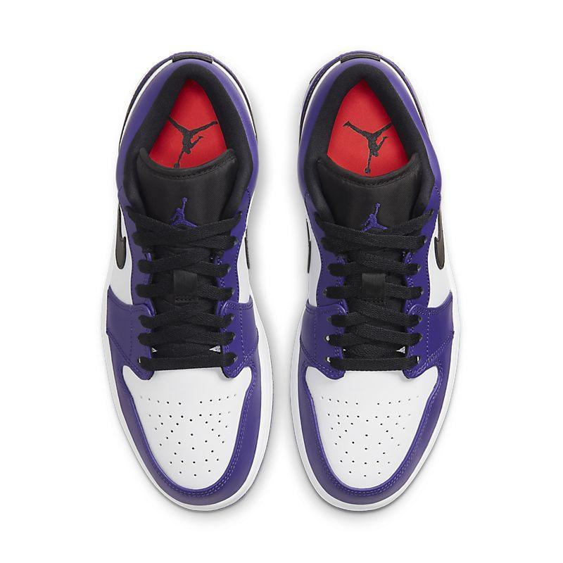 Air Jordan 1 Low 'Court Purple White' - Banlieue91