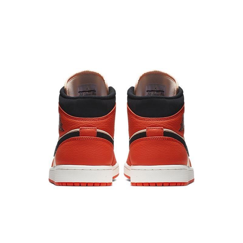 Air Jordan 1 Mid 'Team Orange Black' - Banlieue91
