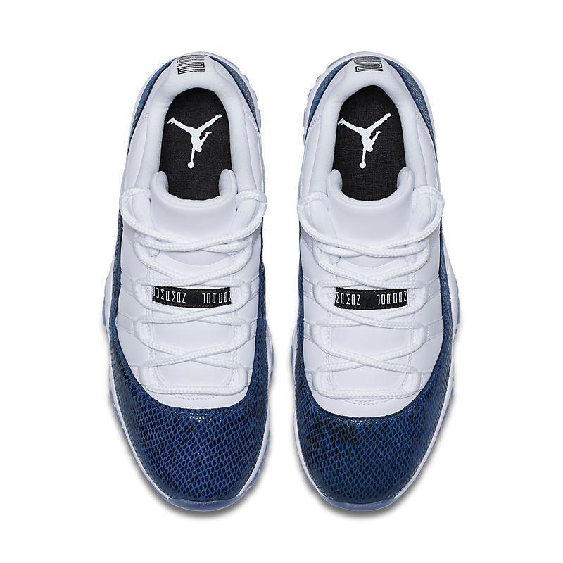 Air Jordan 11 Retro Low 'Snake Navy' - Banlieue91