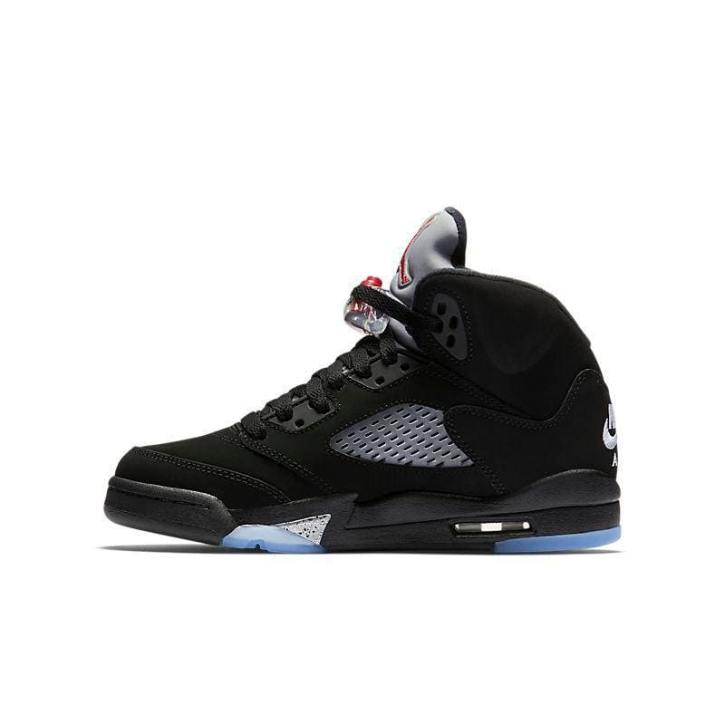 Air Jordan Retro 5 Black Metallic Silver | Banlieue91
