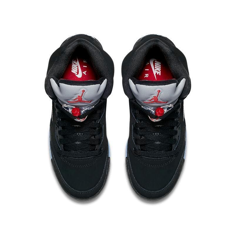 Air Jordan Retro 5 Black Metallic Silver | Banlieue91