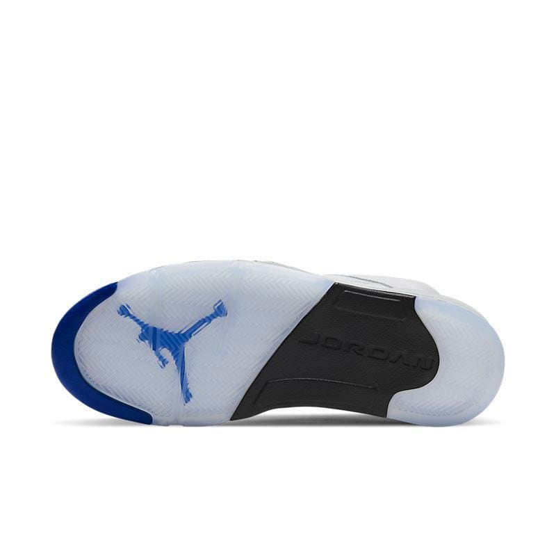 Air Jordan Retro 5 Stealth 2.0 White Hyper Royal Grey | Banlieue91