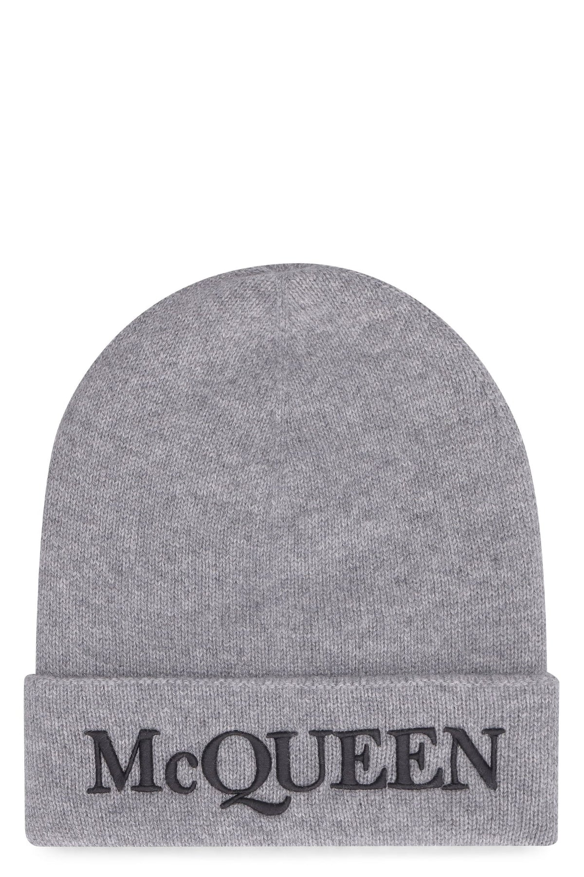 ALEXANDER MCQUEEN Cashmere Beanie Hat for Men | Banlieue91
