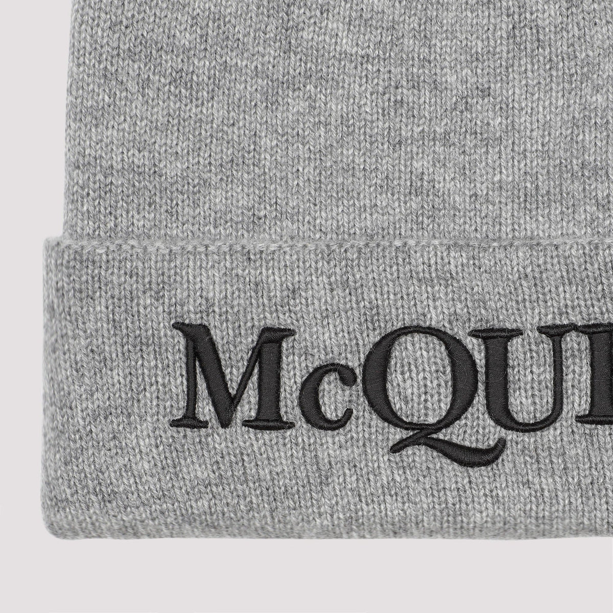 ALEXANDER MCQUEEN Cashmere Beanie Hat for Men | Banlieue91