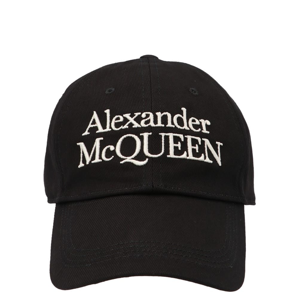 ALEXANDER MCQUEEN Classic Cotton Hat for Men - SS25 Collection | Banlieue91