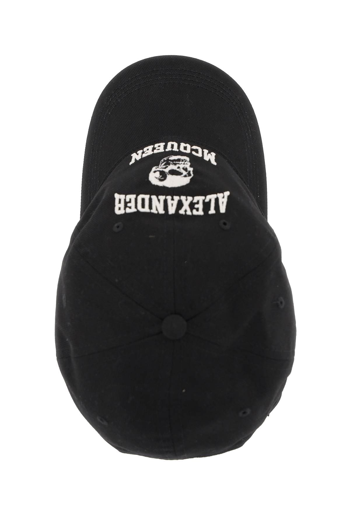 ALEXANDER MCQUEEN Cotton Varsity Skull Baseball Cap | Banlieue91