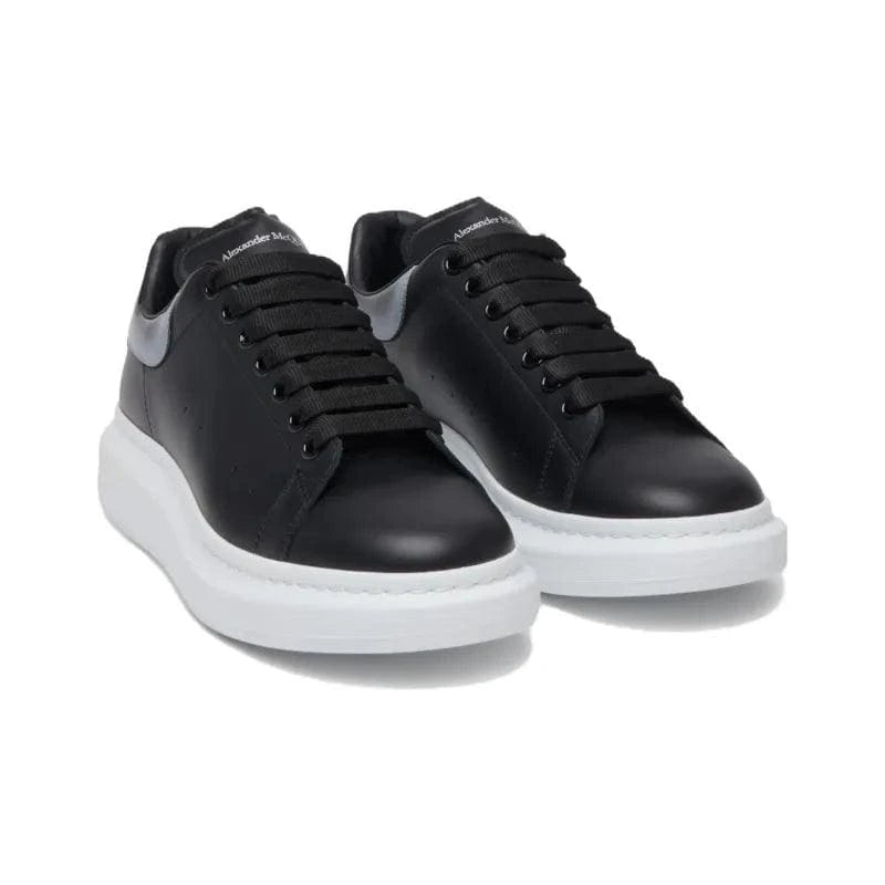 Alexander McQueen Larry Leather Sneakers 'Black White' | Banlieue91