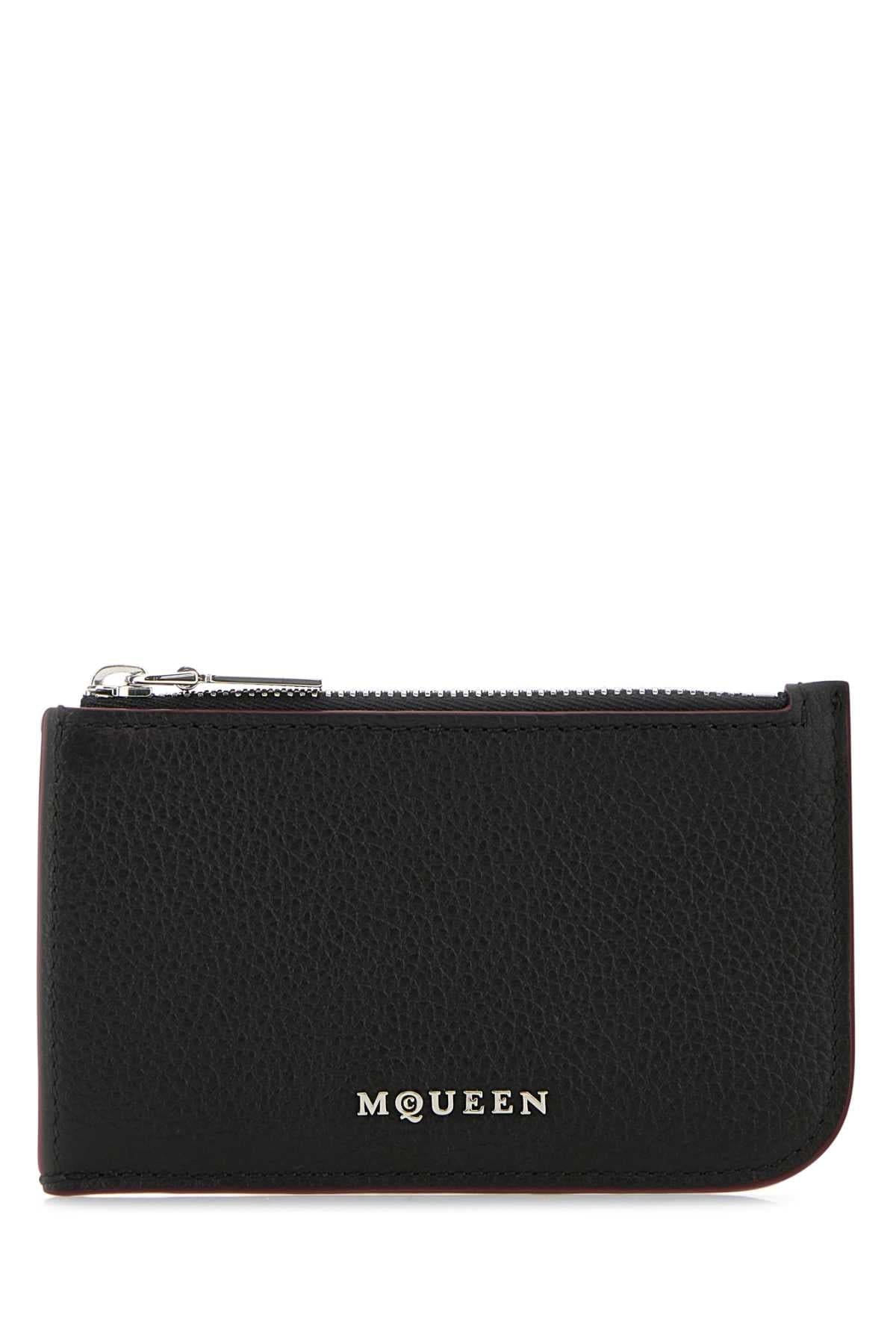 ALEXANDER MCQUEEN Mini Leather Card Holder | Banlieue91