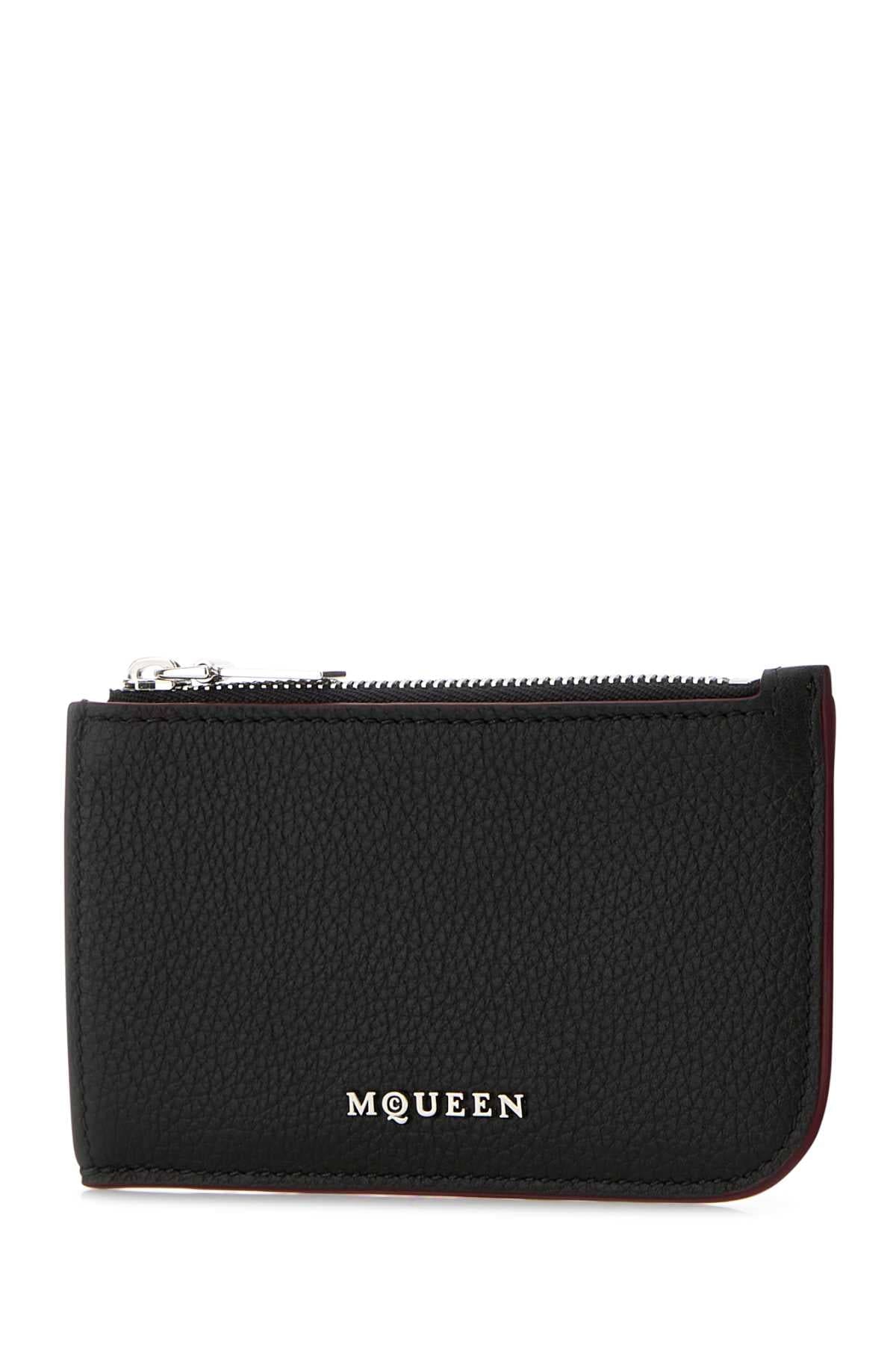 ALEXANDER MCQUEEN Mini Leather Card Holder | Banlieue91