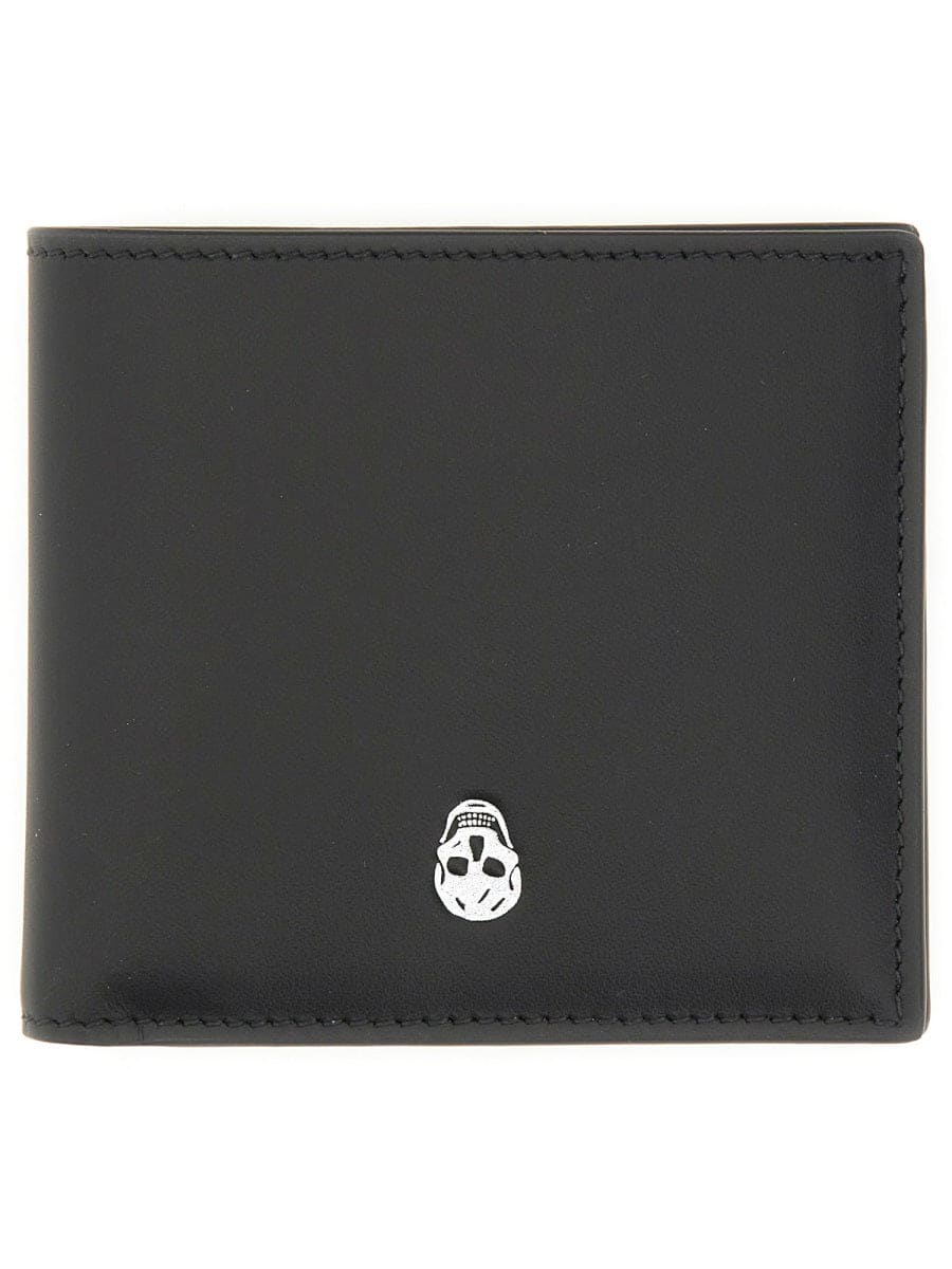 ALEXANDER MCQUEEN Mini Leather Skin Wallet for Men | Banlieue91