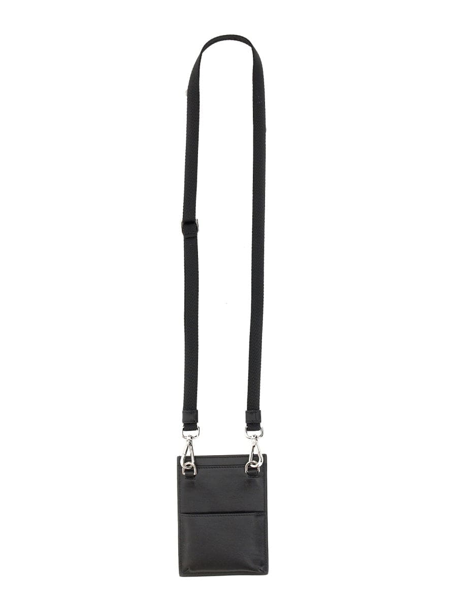 ALEXANDER MCQUEEN Mini Logo Print Card Holder | Banlieue91