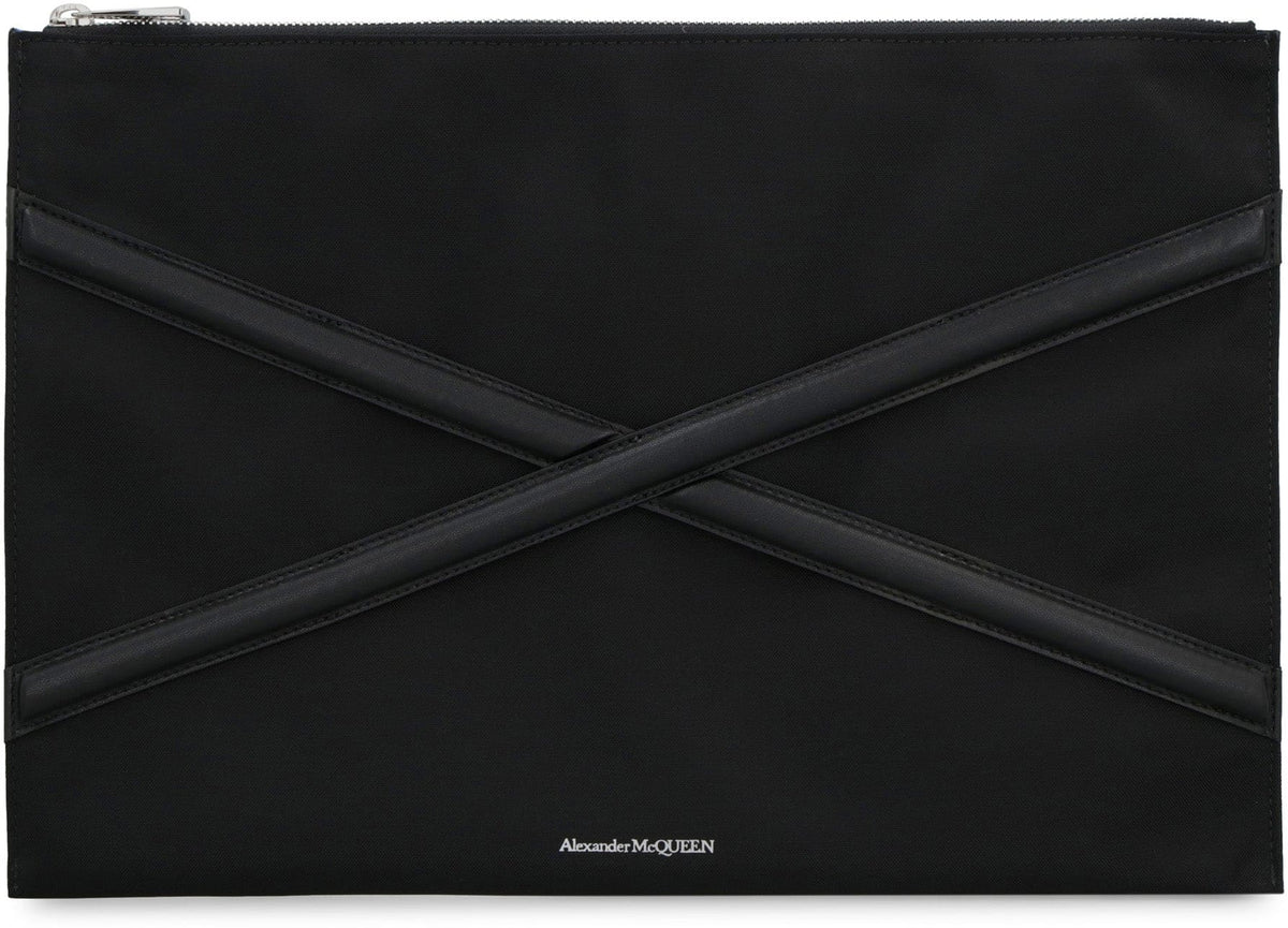 ALEXANDER MCQUEEN Mini Nylon Pouch Handbag | Banlieue91