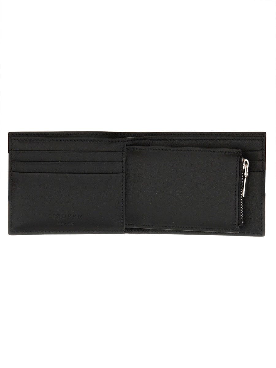 ALEXANDER MCQUEEN Mini Wallet with Logo | Banlieue91