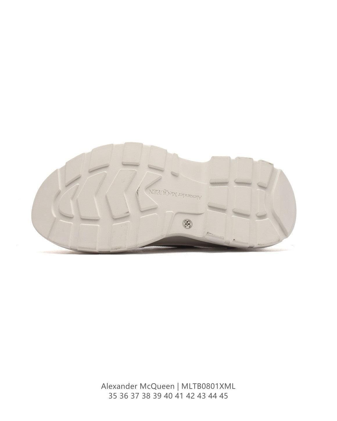 Alexander McQueen Women Tread Slick lace-up Sneakers | Banlieue91