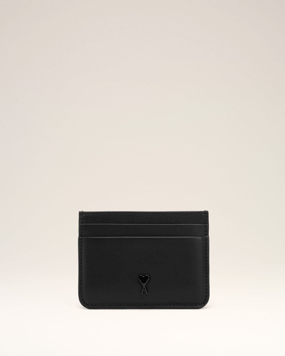 AMI PARIS Mini Leather Card Holder | Banlieue91