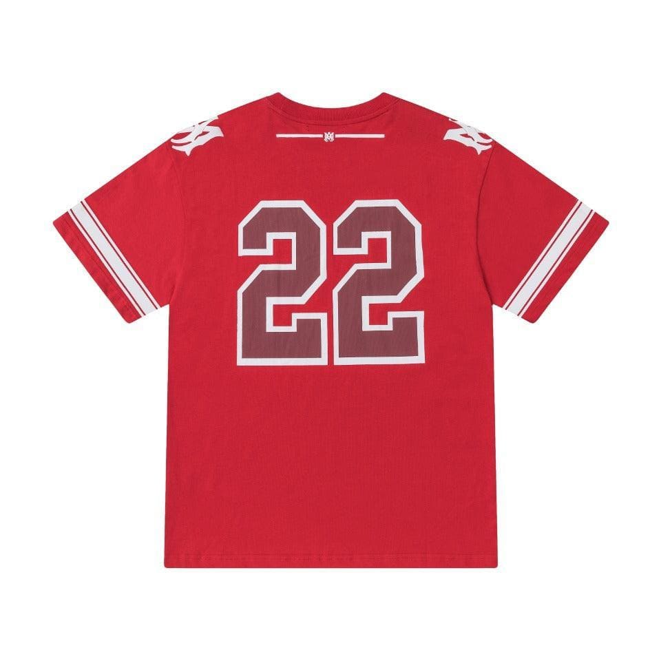 Amiri 22 Red T-Shirt Without Collar | Banlieue91
