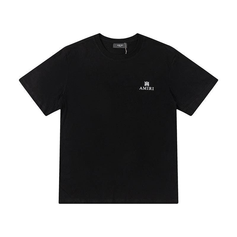 Amiri Black T-Shirt Without Collar | Banlieue91