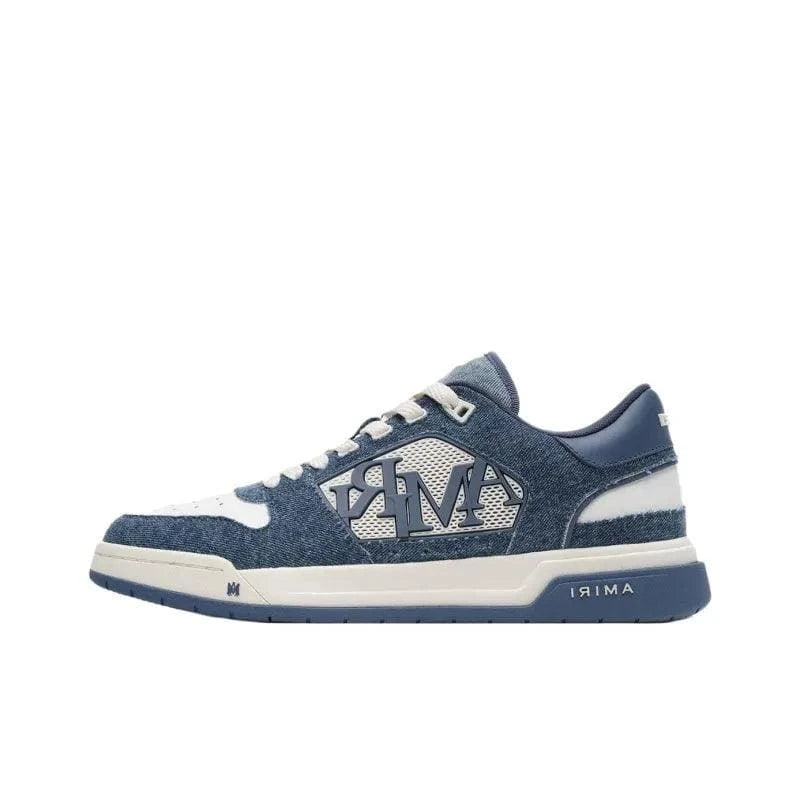 AMIRI Low-Top Skateboard Shoes Men's Blue | Banlieue91