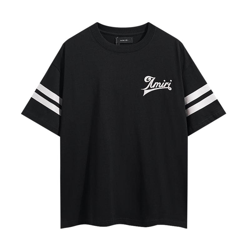 AMIRI MEN'S NEW BRAND BLACK COTTON T-SHIRT | Banlieue91