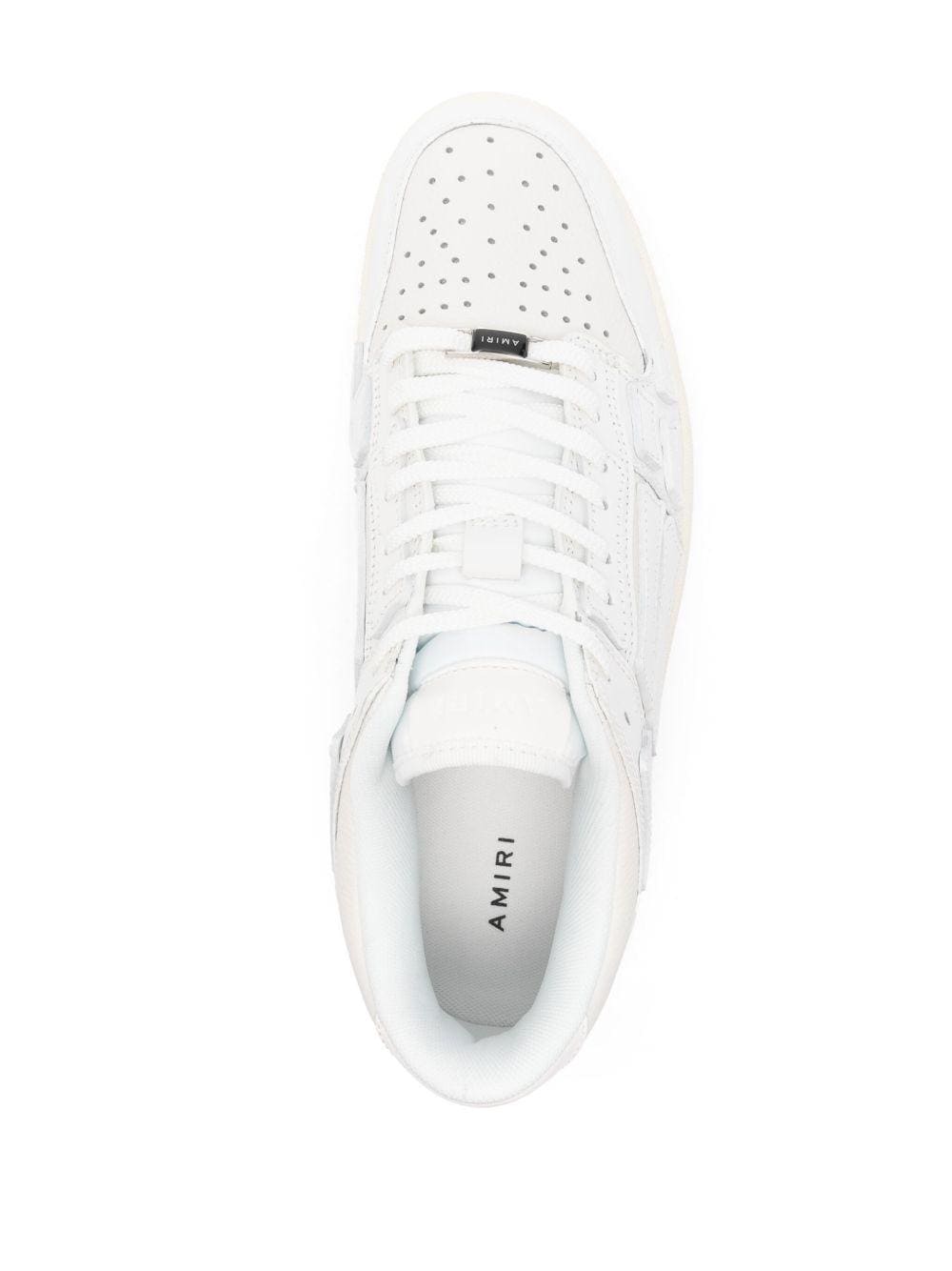 AMIRI Skel leather sneakers 'All White' | Banlieue91