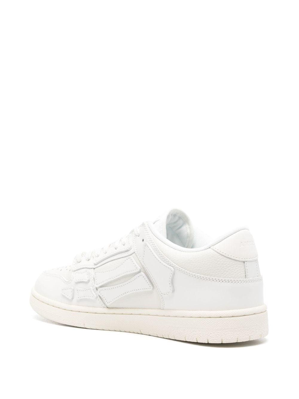AMIRI Skel leather sneakers 'All White' | Banlieue91