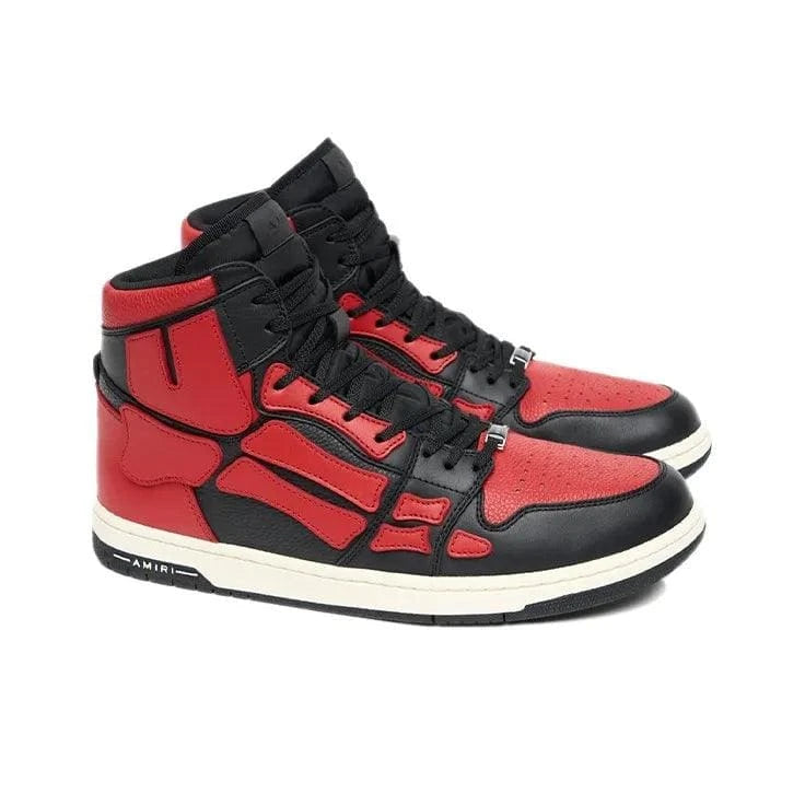 AMIRI Skel Top Hi Black Red White | Banlieue91