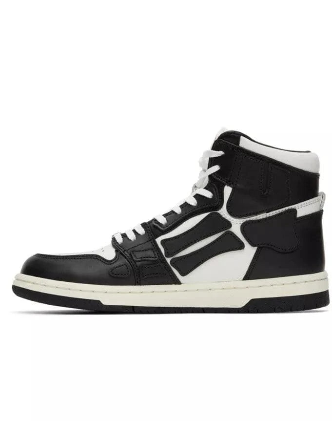 AMIRI Skel Top High 'White Black' | Banlieue91