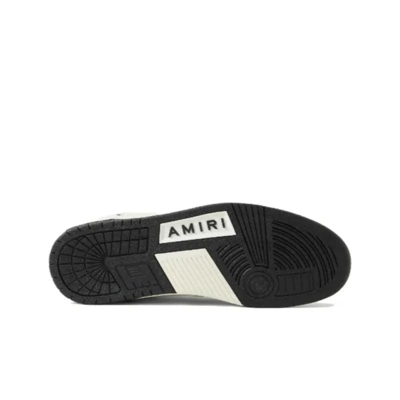 AMIRI Skel Top High 'White Black' | Banlieue91