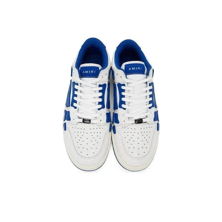 AMIRI Skel Top Low White Blue | Banlieue91