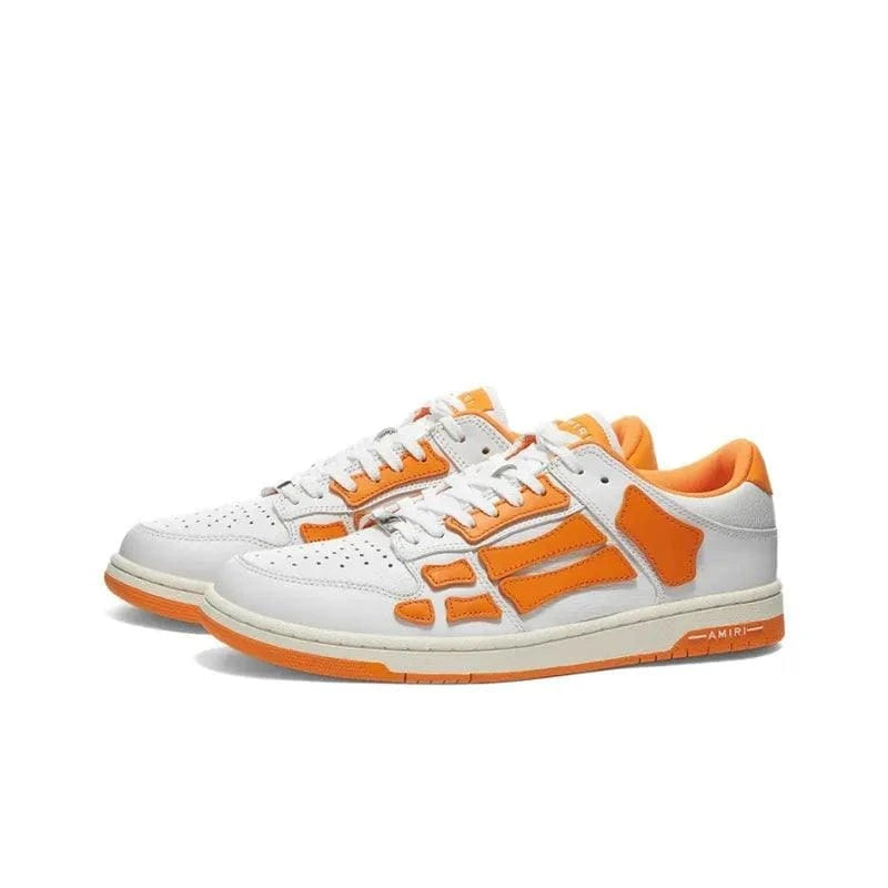 AMIRI Skel Top Low 'White/Orange' | Banlieue91