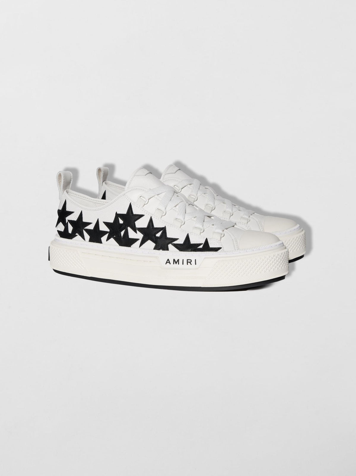 AMIRI STARS COURT LOW 'White/Black' | Banlieue91