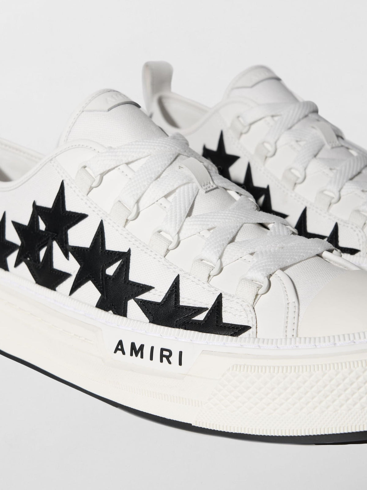 AMIRI STARS COURT LOW 'White/Black' | Banlieue91