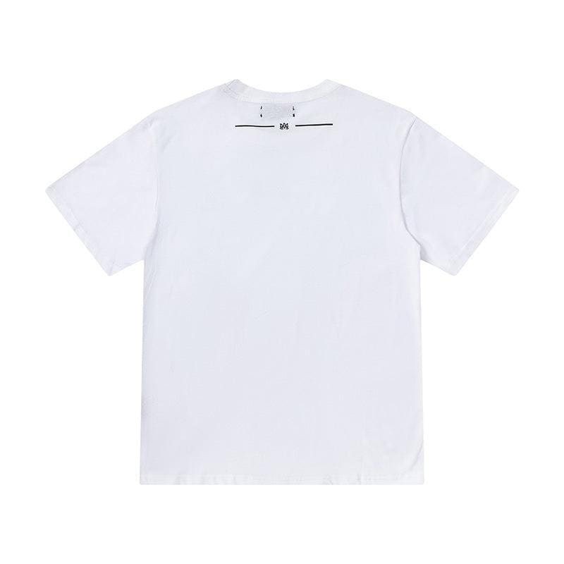Amiri White T-Shirt Without Collar | Banlieue91