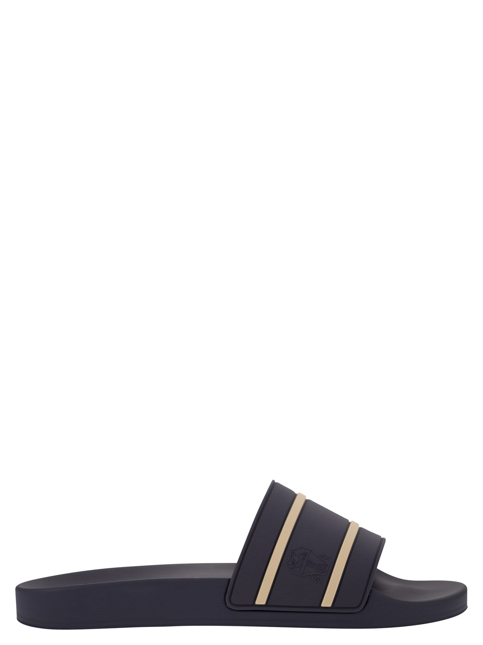 Brunello Cucinelli Striped Rubber Sandals - Banlieue91 -