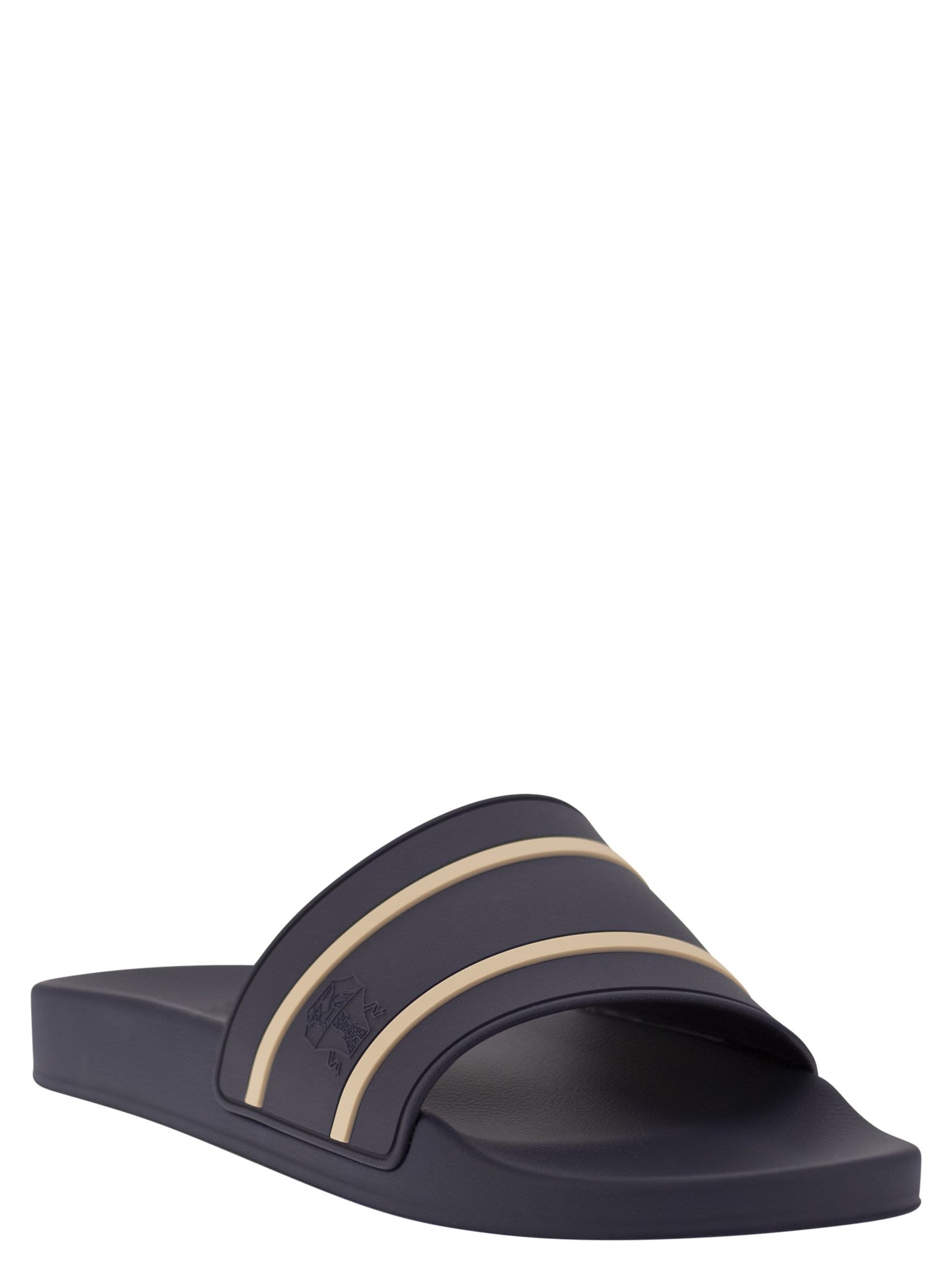 Brunello Cucinelli Striped Rubber Sandals - Banlieue91 -