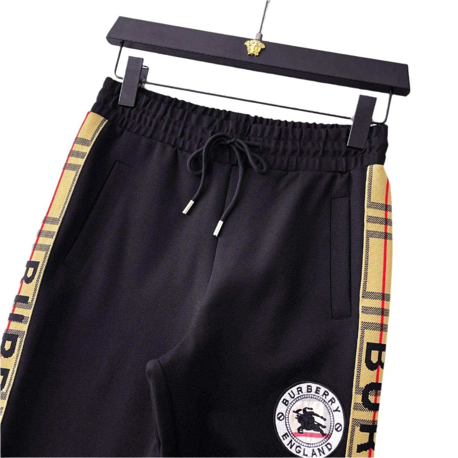 Burberry Long Pant 'Black/Beige/Brown' - Banlieue91