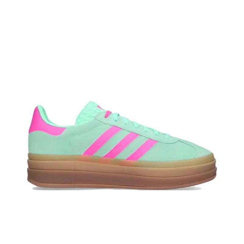 Adidas Originals Gazelle Bold 'Pulse Mint Screaming Pink' - Banlieue91 -